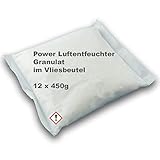 12x CAGO Luftentfeuchter Raumentfeuchter Granulat im Vliesbeutel 450g