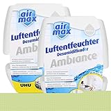 2x Uhu Air Max Ambiance 500g, weiß Luftentfeuchter