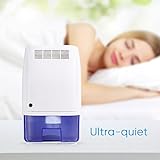 Luftentfeuchter, Raumentfeuchter Elektrisch Ultra Ruhig Leicht Intelligente Entfeuchter (700ML) - 3
