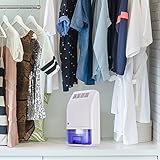 Luftentfeuchter, Raumentfeuchter Elektrisch Ultra Ruhig Leicht Intelligente Entfeuchter (700ML) - 7