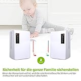 Luftentfeuchter mit 3L Wassertank,Air Dry Feuchtigkeitsentzugfähigkeit(1200ml pro Tag) mit Touchscreen,kontrollierbare Luftfeuchtigkeit,Stummmodus für Schlafzimmer,Küche,Schrank,Bücherregal usw - 5