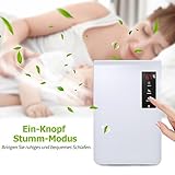 Luftentfeuchter mit 3L Wassertank,Air Dry Feuchtigkeitsentzugfähigkeit(1200ml pro Tag) mit Touchscreen,kontrollierbare Luftfeuchtigkeit,Stummmodus für Schlafzimmer,Küche,Schrank,Bücherregal usw - 6