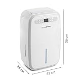 TROTEC Komfort Luftentfeuchter TTK 95 E (max.30 L/Tag), geeignet für Räume bis 230 m³ / 90 m² - 4