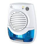 1byone Dehumidifier Auto, Thermo-Elektrischer Raumentfeuchter, 400ml Mini Luftentfeuchter für Auto, Haus, Küche, Schlafzimmer, Badezimmer, Garderobe, Stiefel usw - Weiß