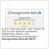 Sichler Haushaltsgeräte Luftenfeuchter: Raumentfeuchter mit 500 g Granulat, bis 1.100 ml, für Räume bis 35 m² (Luftentfeuchter für PKW) - 3