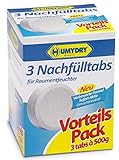 Luftentfeuchter-Tabs für Humydry Premium 450 / Humydry Premium 1000 - 3 x 500g