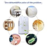 Ovonni Entfeuchter Luftentfeuchter Elektrische Trocknungsgeräte Raumentfeuchter gegen Feuchtigkeit Luftentfeuchtungsgeräte Lufttrockner Raumtrockner Entfeuchtungsgerät (2000ML) - 8