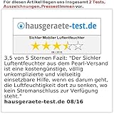 Sichler Haushaltsgeräte Lufttrockner: Mobiler Mini-Elektro-Luftentfeuchter, Ladefunktion & Ionisator (Wiederverwendbare Luftentfeuchter Kissen) - 6