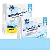 2x Uhu Air Max Ambiance Nachfülltabs, 500g bluesky Luftentfeuchter