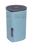 Wenko 50241100 Design Raumentfeuchter Drop 1000 g Luftentfeuchter, Fassungsvermögen 1.6 L, 15 x 23 x 15 cm, türkis - 2