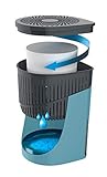 Wenko 50241100 Design Raumentfeuchter Drop 1000 g Luftentfeuchter, Fassungsvermögen 1.6 L, 15 x 23 x 15 cm, türkis - 3