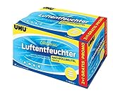 3x UHU 47085 Luftentfeuchter Nachfüllbeutel 1000 gDuftneutral