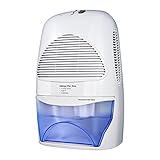 2L Luftentfeuchter, VicTsing Homasy tragbarer Raumentfeuchter, 600ml/day dehumidifier, leiser Lufttrockner für Haus, Büro, Schlafzimmer, Badezimmer, WC, Abstellraum, Küche usw.