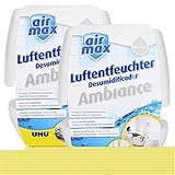 2x Uhu Air Max Ambiance 100g, weiß Luftentfeuchter