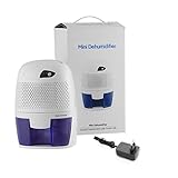 Luftentfeuchter Mini 500ml Raum Entfeuchter Dehumidifier kompakter und tragbarer mini Luftentfeuchter gegen Feuchtigkeit, Schmutz und Schimmel