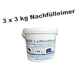 Luftentfeuchter Granulat Nachfüllpack 3 kg Eimer Raumentfeuchter