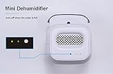 Luftentfeuchter Mini Luftentfeuchter Webat Compact tragbare ML 300 für Feuchtigkeit, Schimmel und das Haus, Küche, Schlafzimmer, Wohnwagen , Büro, Garage - 4