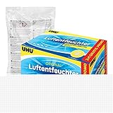 UHU 47085 airmax Luftentfeuchter Nachfüllbeutel 1000g (4er Spar-Pack)