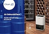 Clean Air Optima CA-703 dehumidifier – Luftentfeuchter (Weiß) - 3