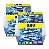 2x UHU 47090 Luftentfeuchter Original 1000 g