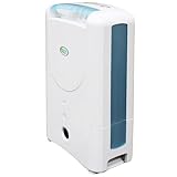 EcoAir Luftentfeuchter Trockenmittel MK5 Classic mit Ionisator und Silber Filter - 7 L / Tag, weiß, DD122EE-CLASSIC